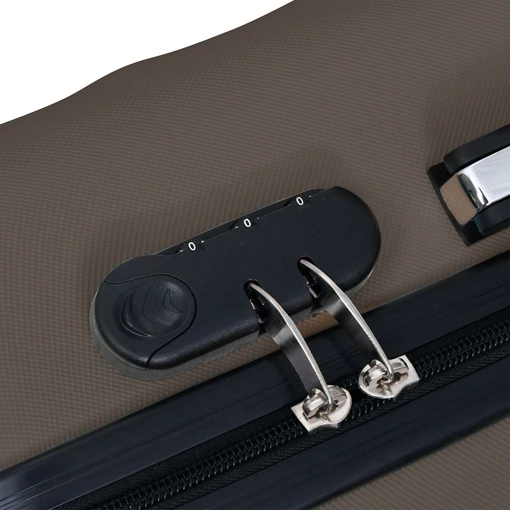 Kofferset tlg. hardcase abs - braun, 1, 4 - number 7.