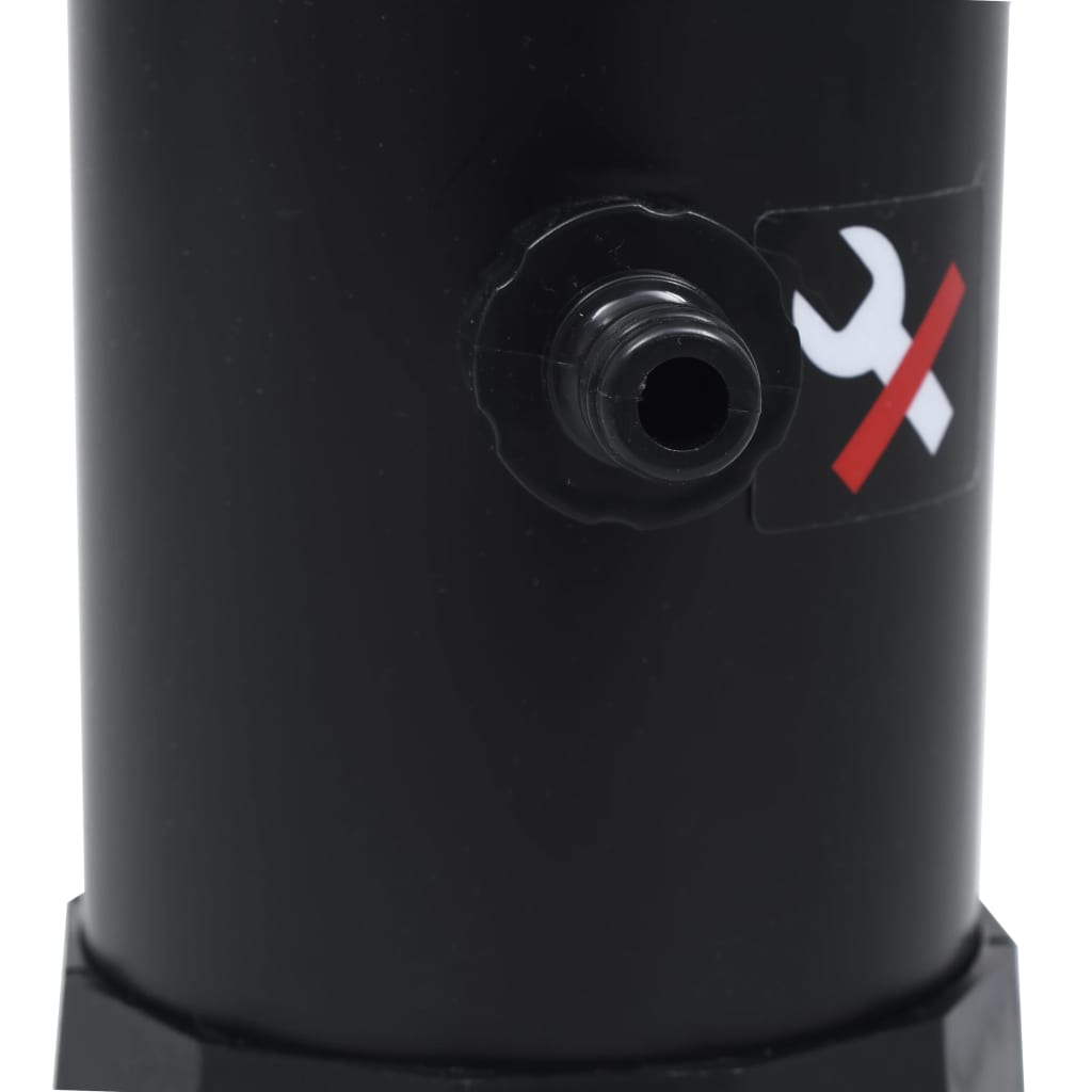 Solopvarmet bruser 215 cm 8 l sort - number 8.