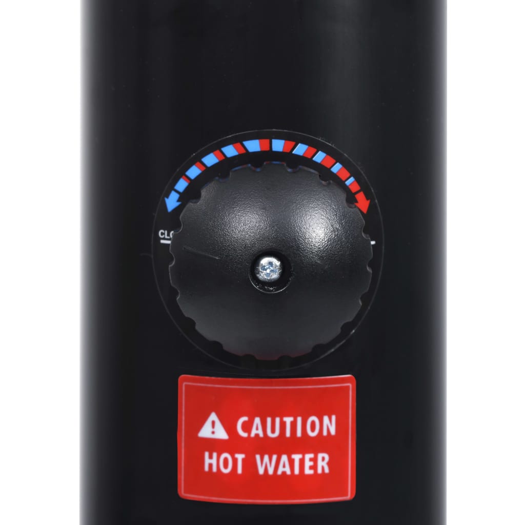 Solopvarmet bruser 215 cm 8 l sort - number 7.