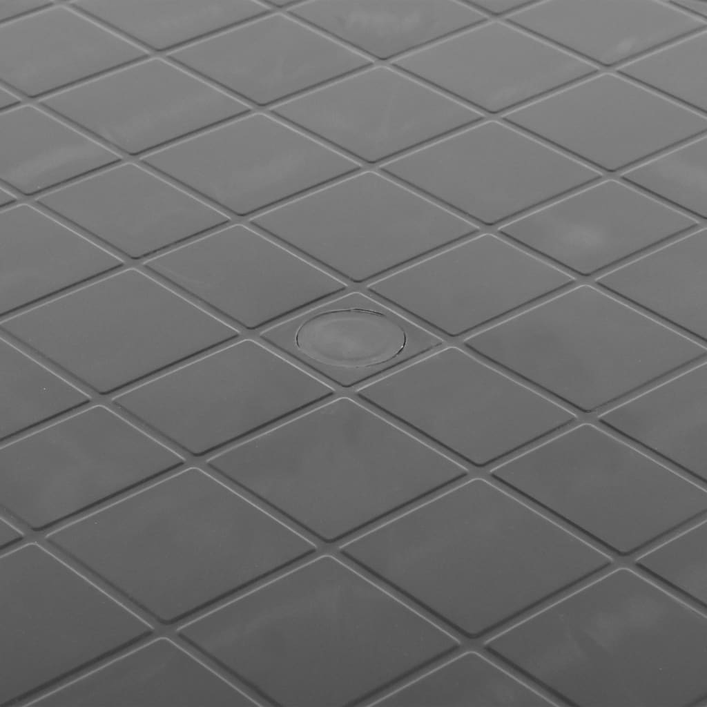 Havebord 89 cm plastik antracitgrå - number 4.