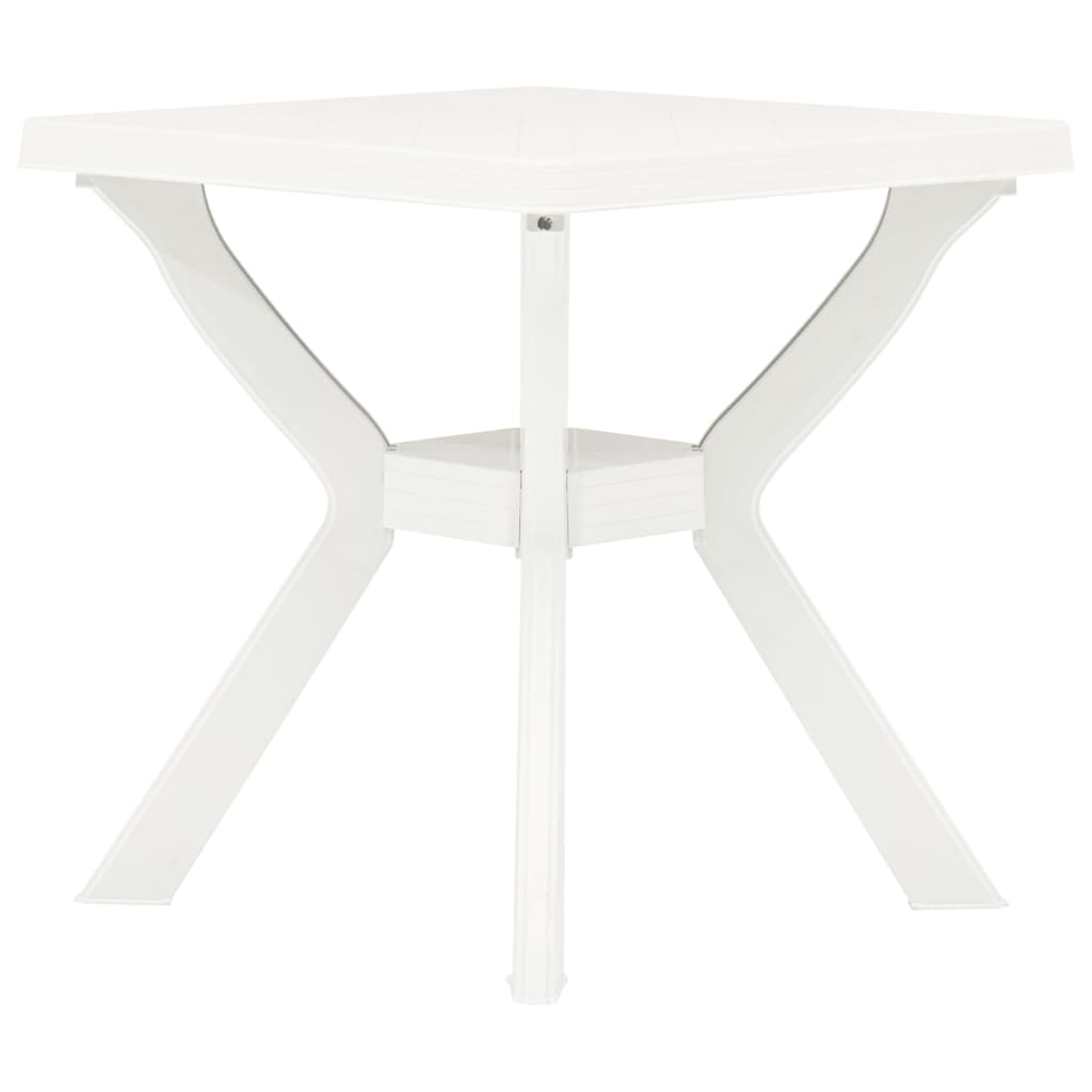 Bistrobord 70x70x72 cm plast - hvid, 1 - number 1.