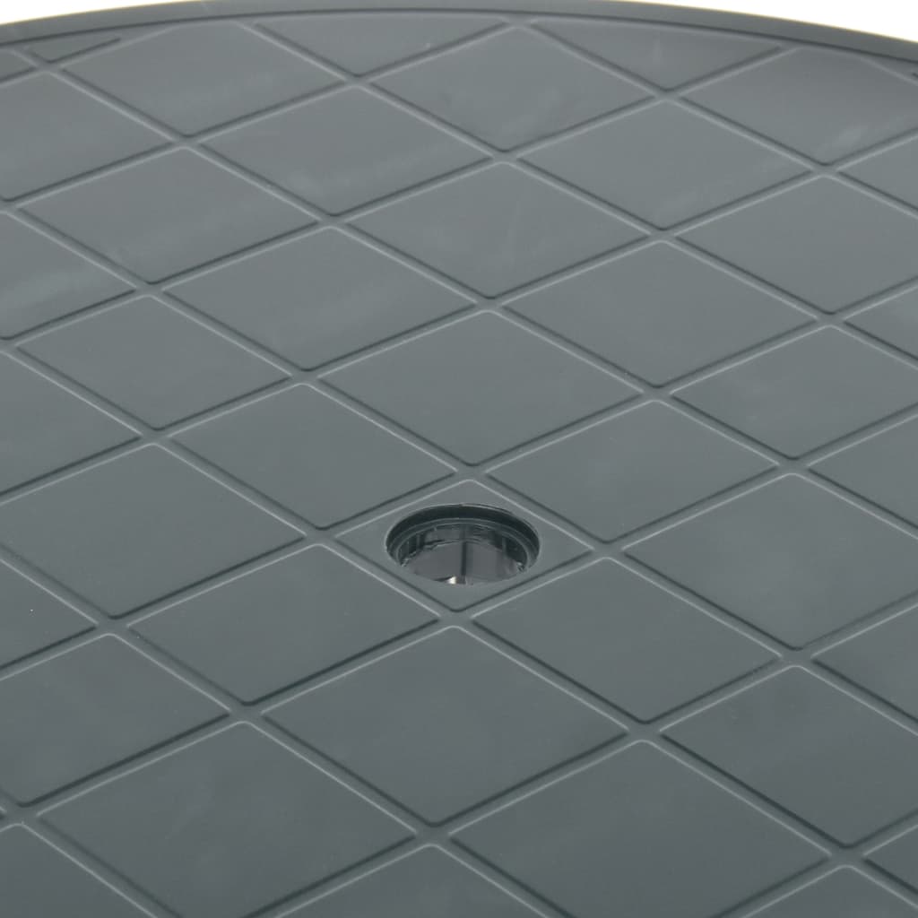 Havebord 89 cm plastik grøn - number 5.