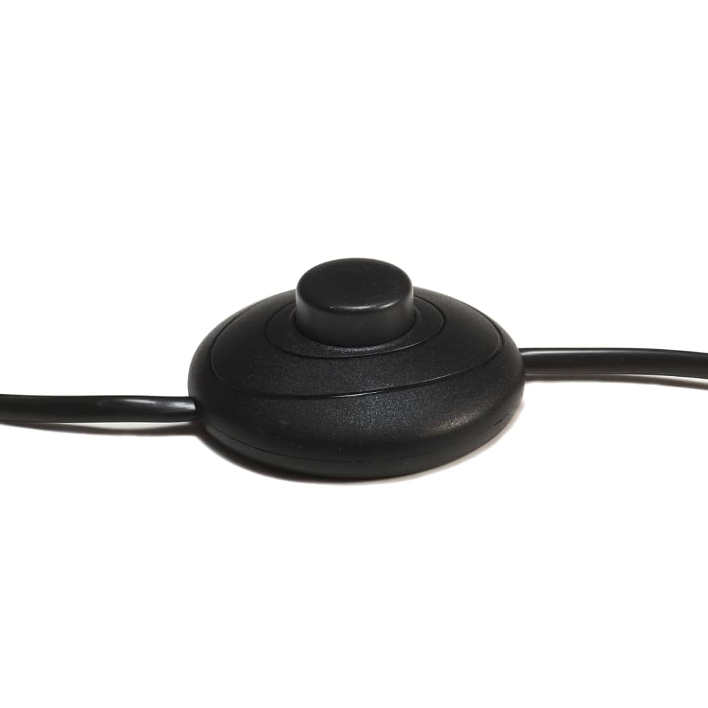 Gulvlampe med trefod 141 cm massivt teaktræ honningbrun og grå - brun og grå, 1, x - number 7.