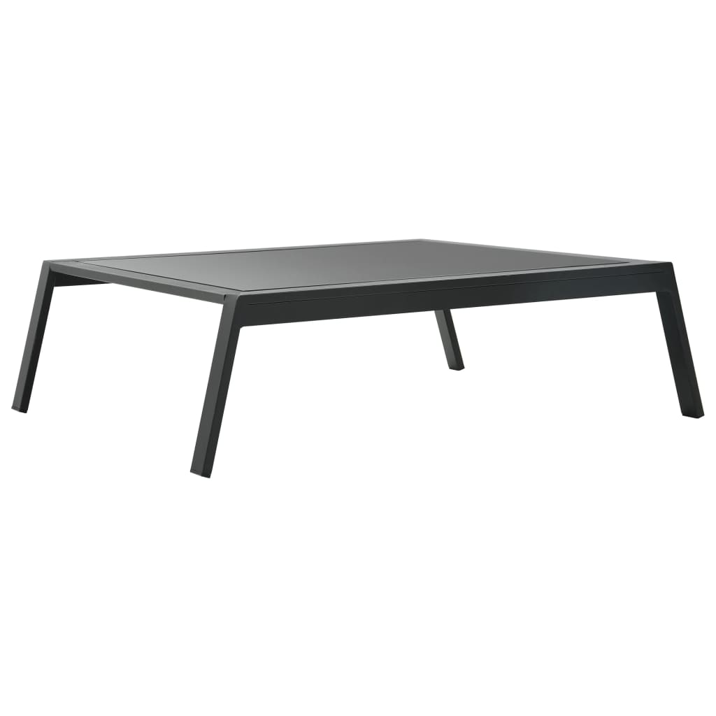 Vrtna garnitura 5 dijelova s jastucima aluminij, tamno siva - number 11.