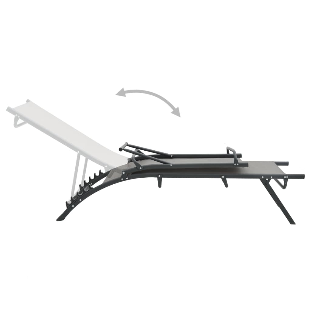 Fluktstoler 2 stk. tekstiler og stål - number 4.