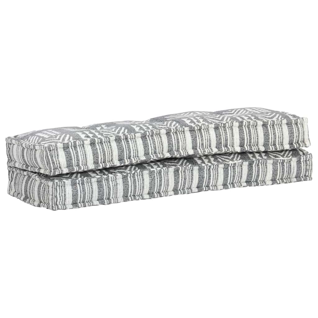 Hynde til pallesofa stof patchwork - grå, 1 - number 4.