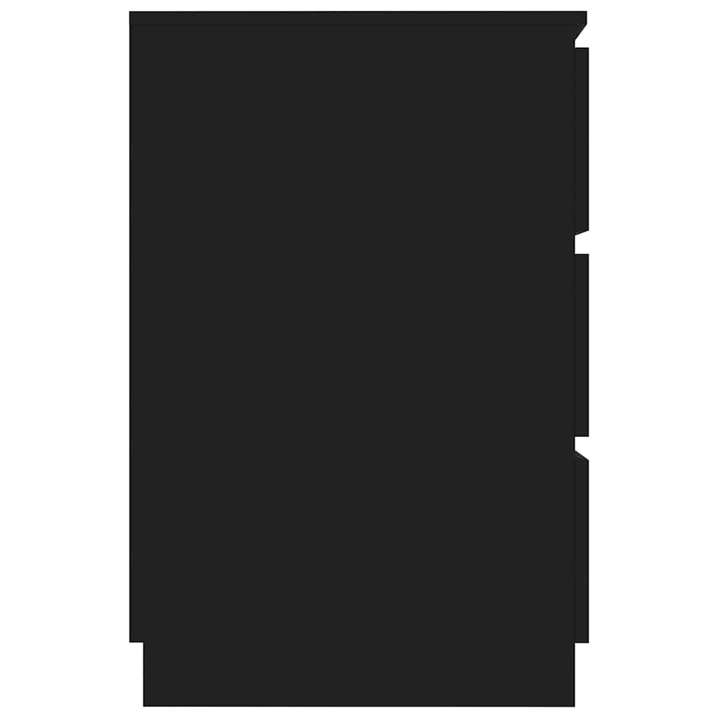 Biurko 140x50x77 cm drewno klejone - czarne - number 5.