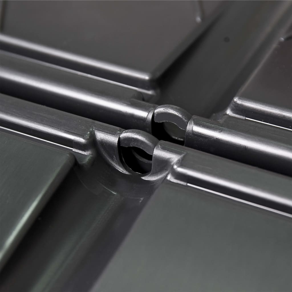 Kompostbeholder 93,3x93,3x80 cm 480 l sort - number 6.