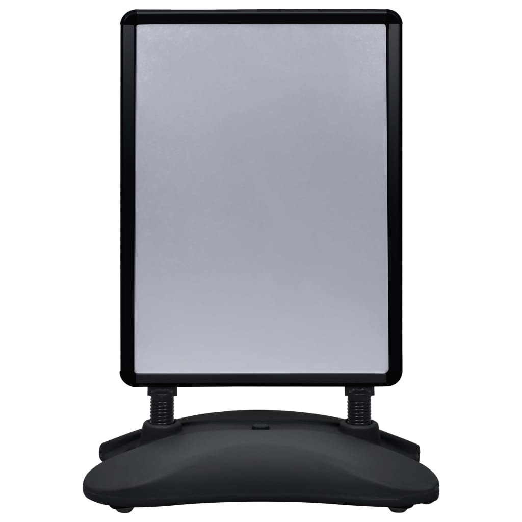 Stalak za plakate a1 s podnožjem aluminijska legura - crna - number 2.