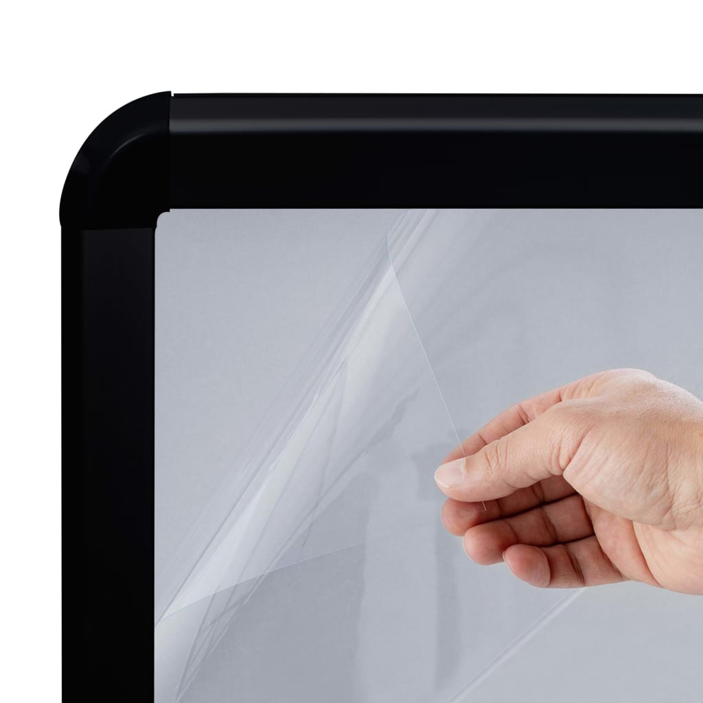 Stalak za plakate a1 s podnožjem aluminijska legura - crna - number 5.