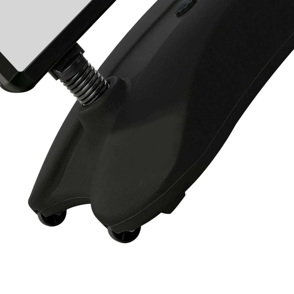 Stalak za plakate a1 s podnožjem aluminijska legura - crna - number 8.