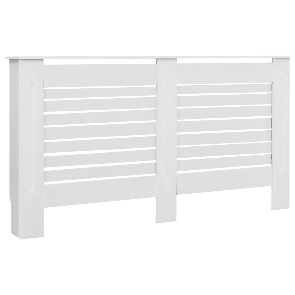Radiatorskjulere stk. 152 x 19 x 81,5 cm mdf - hvid, 152 x 19 x 81.5 cm, 2 - number 3.