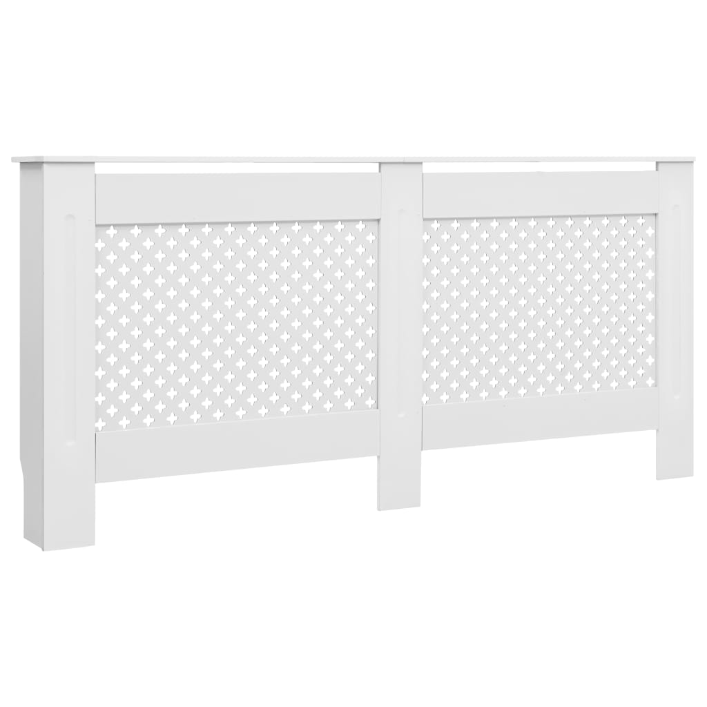 Radiatorskjulere 2 stk. 172 x 19 x 81,5 cm mdf hvid - number 3.