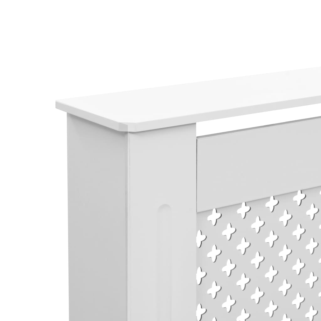 Radiatorskjulere 2 stk. 172 x 19 x 81,5 cm mdf hvid - number 6.