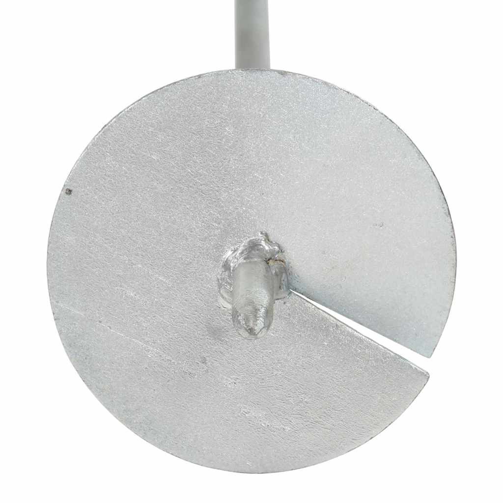 Markankare 4 st. 10x60 cm galvaniserad metall - number 6.