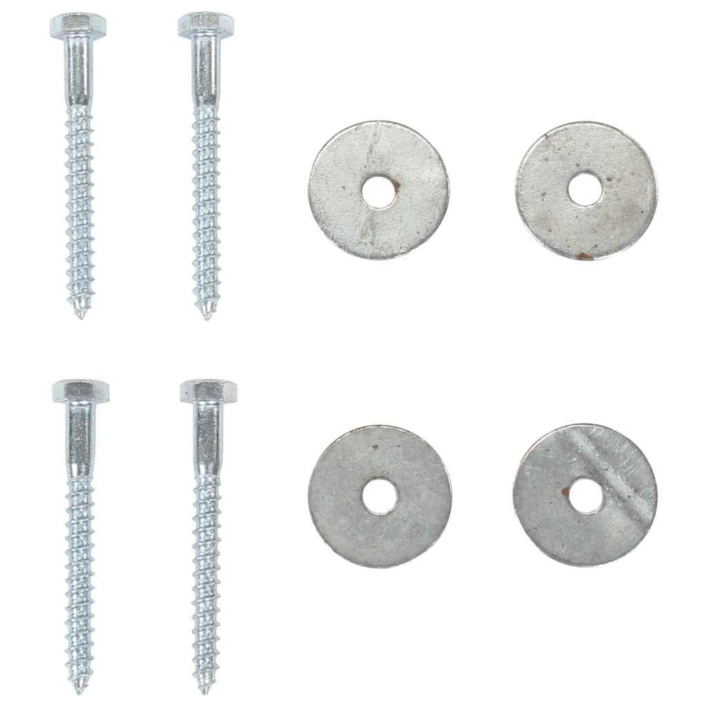 Markankare st. 10x60 cm galvaniserad metall - 6 - number 8.