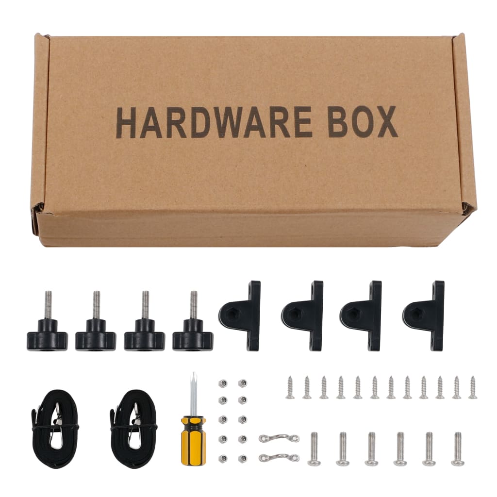 Biminitop med 4 buer 243x180x137 cm hvid - number 8.