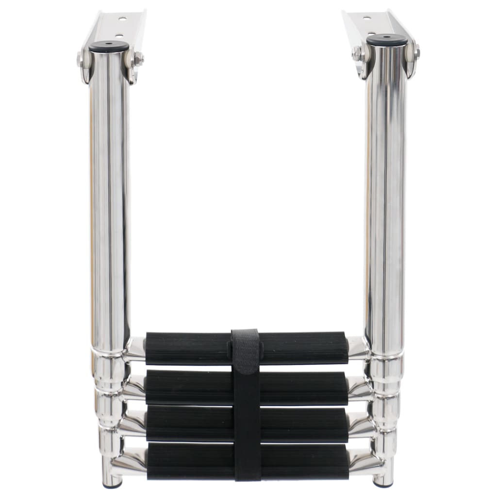 Foldbar stige fire trin rustfrit stål - number 3.