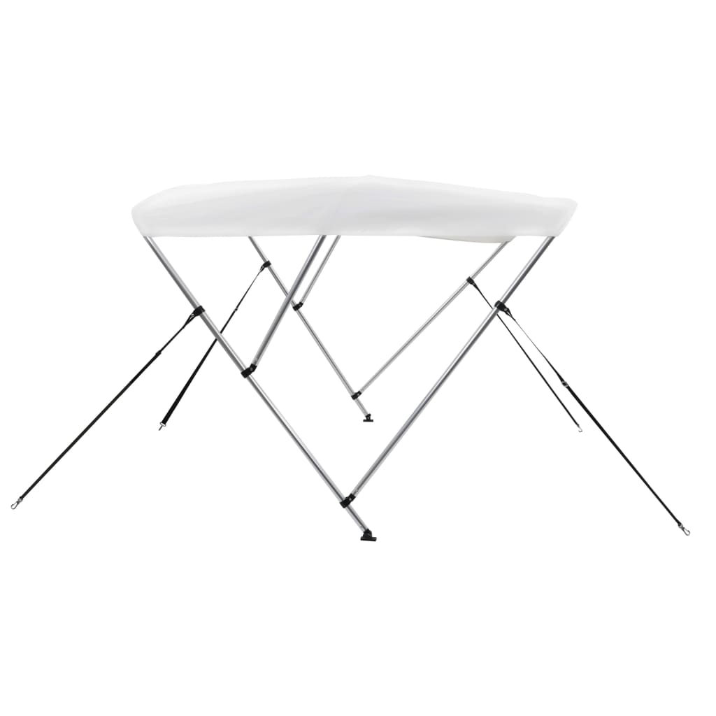 Biminitop med 3 buer 183x180x137 cm hvid - number 4.