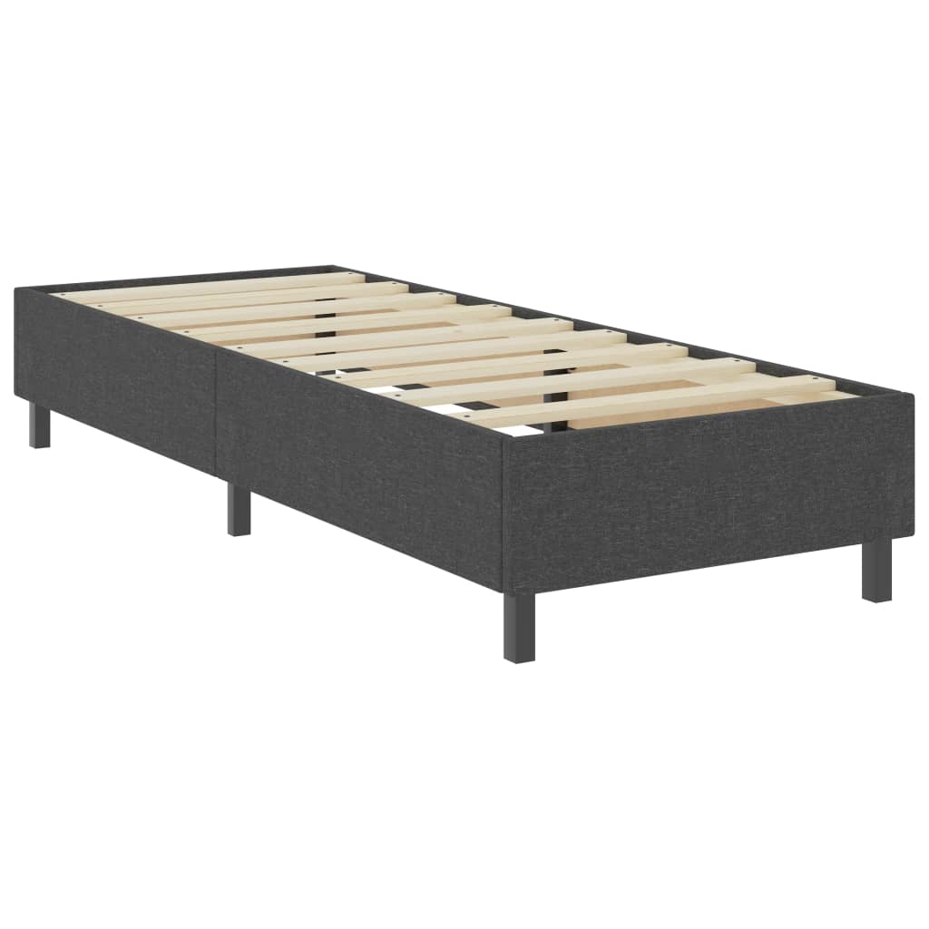 Bed frame for box mattress fabric gray - number 3.