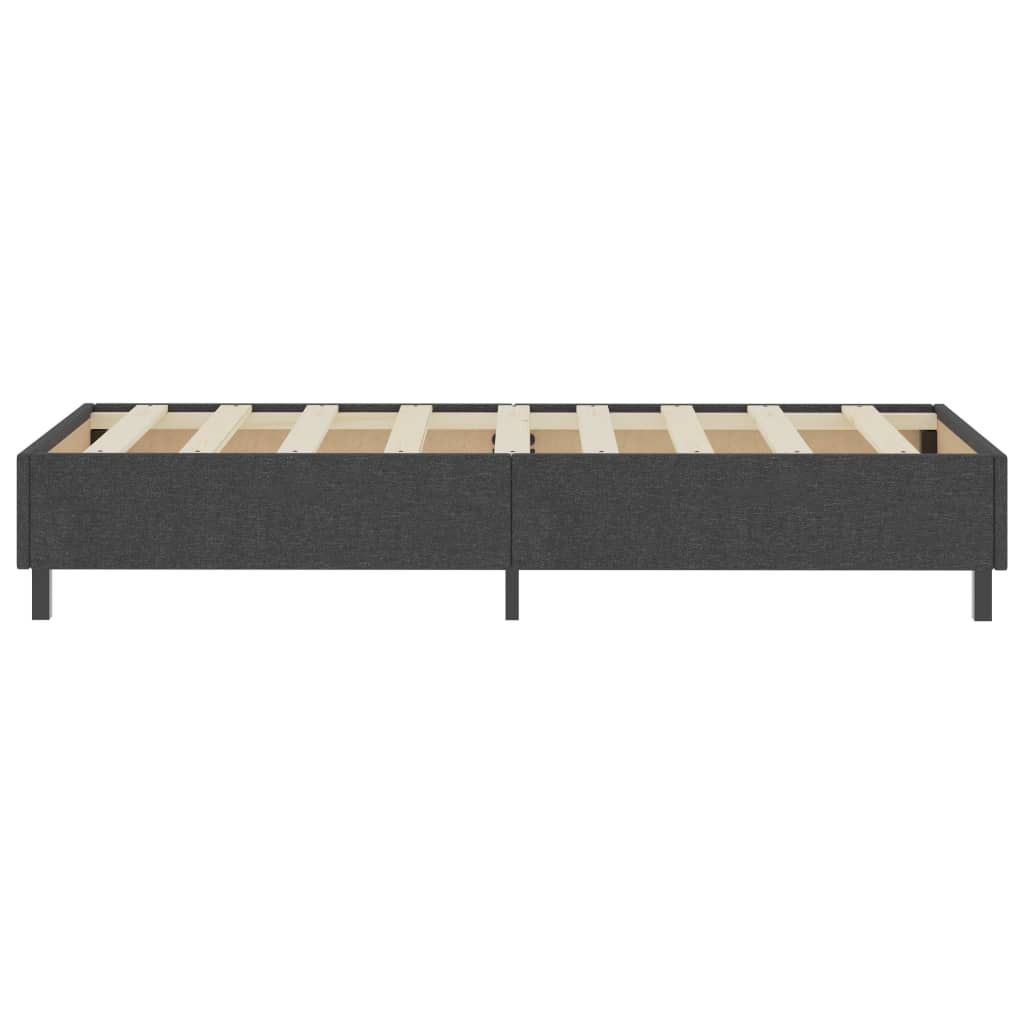 Bed frame for box mattress fabric gray - number 5.