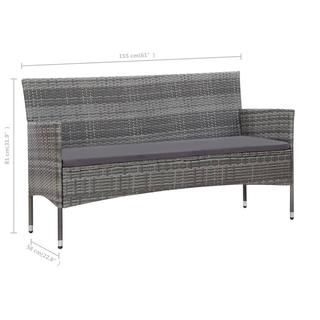 Dijelovi vrtne garniture s jastucima od poliratana - number 12.