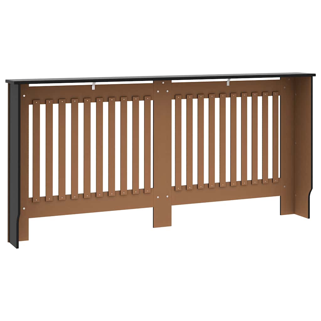 Radiator hearing 172x19x81.5 cm mdf - black, 172 x 19 x 81.5 cm, 1 - number 6.