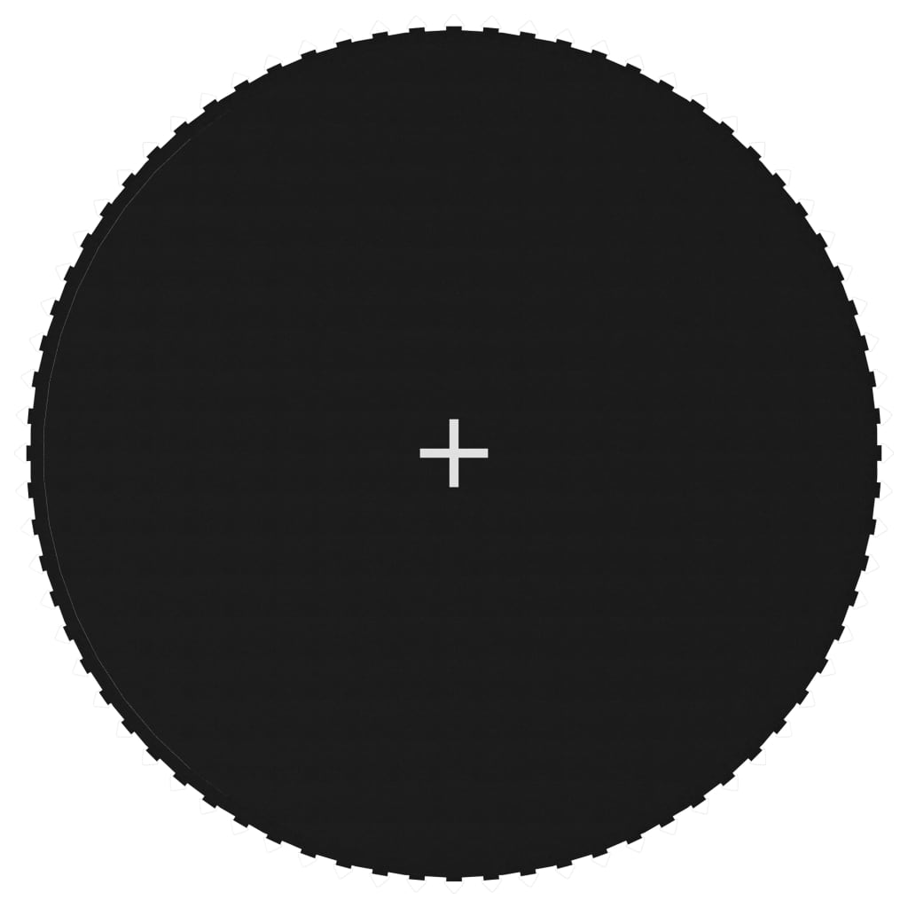 Studsmatta för 13 fot/3,96 m rund studsmatta tyg svart - number 1.