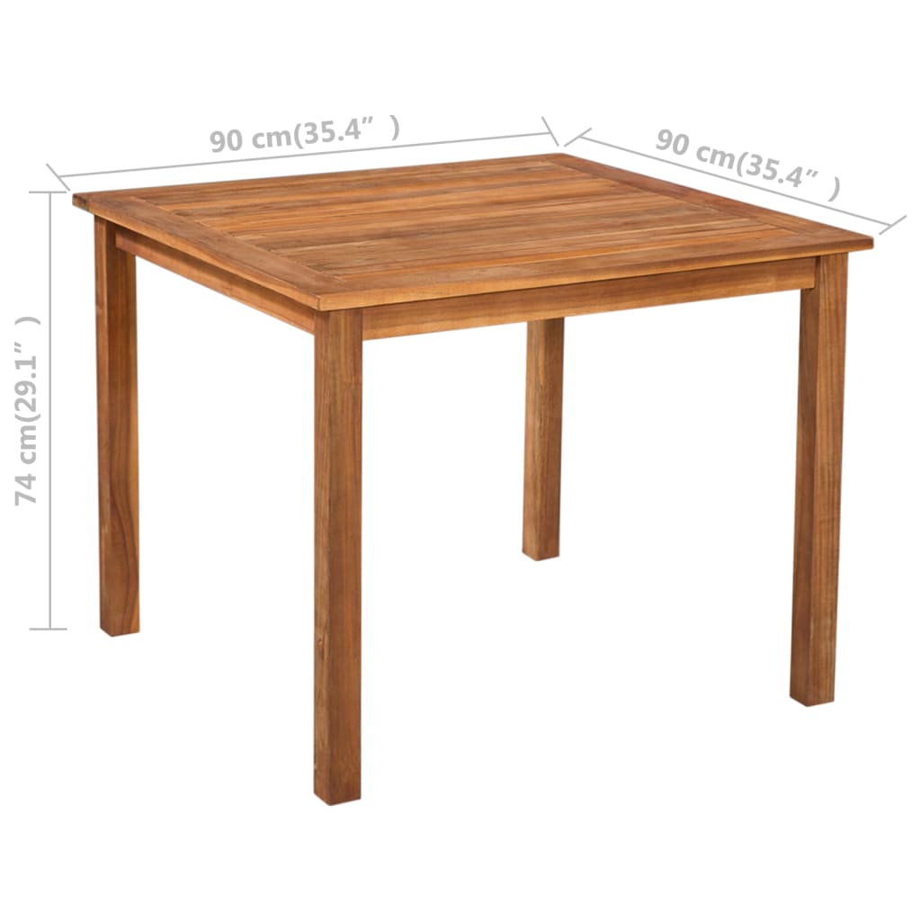 Matbord utomhus 5 delar polyrattan svart och brun - number 6.