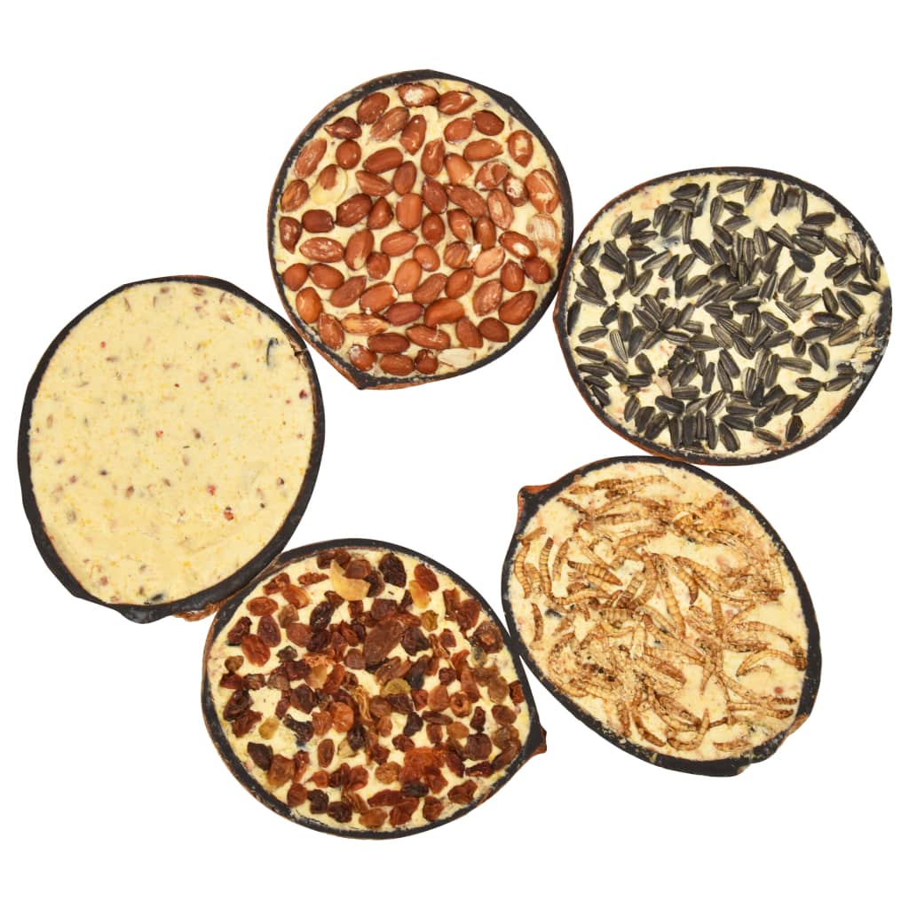 Nourriture pour oiseaux 10 pièces demi-noix de coco farcies 290 g - number 2.