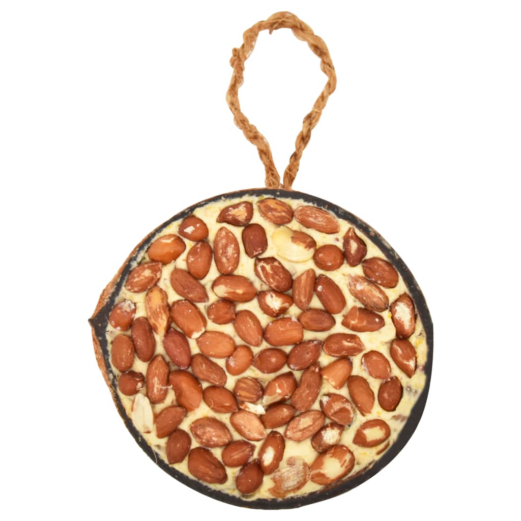 Nourriture pour oiseaux 10 pièces demi-noix de coco farcies 290 g - number 3.