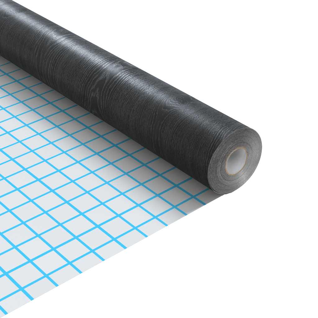 Film autocollant pour meuble 500x90 cm pvc bois foncé - number 5.