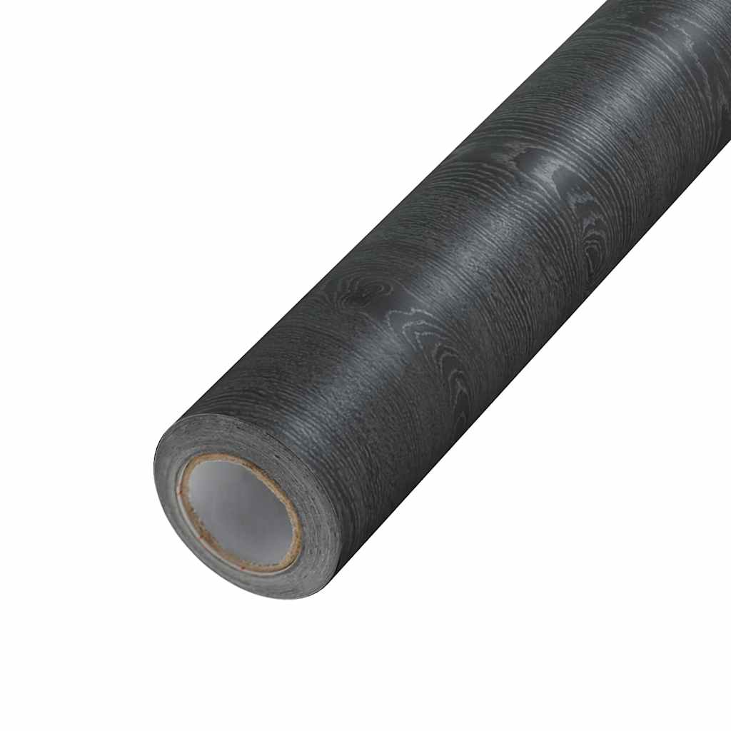 Film autocollant pour meuble 500x90 cm pvc bois foncé - number 6.