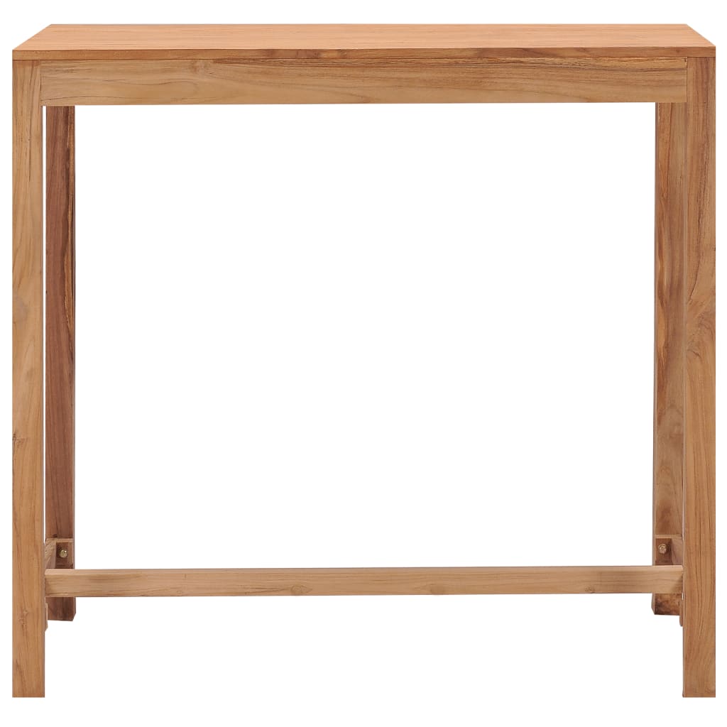 Barbord til haven 110x60x105 cm massivt teaktræ - number 2.