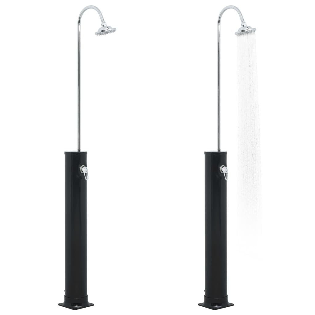 Douche solaire 214 cm 20 l noir - number 3.