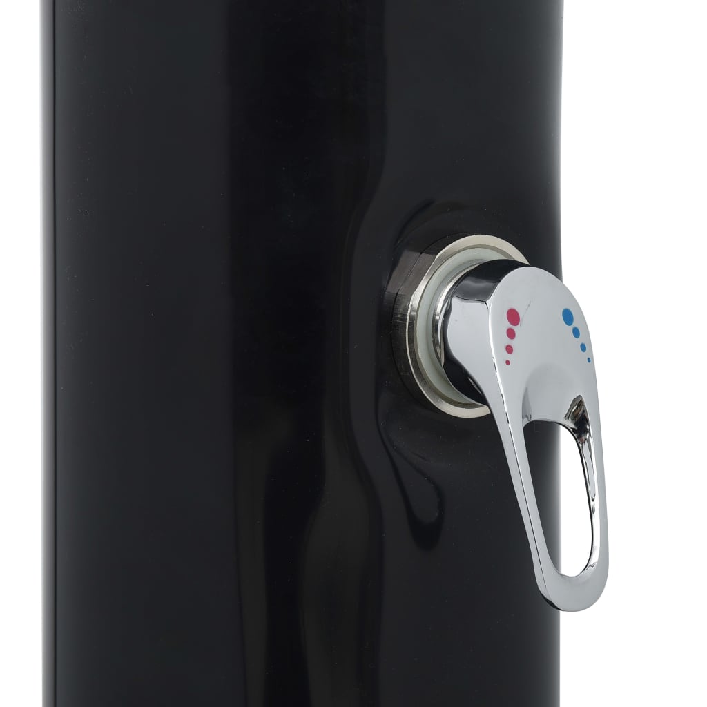 Douche solaire 214 cm 20 l noir - number 5.