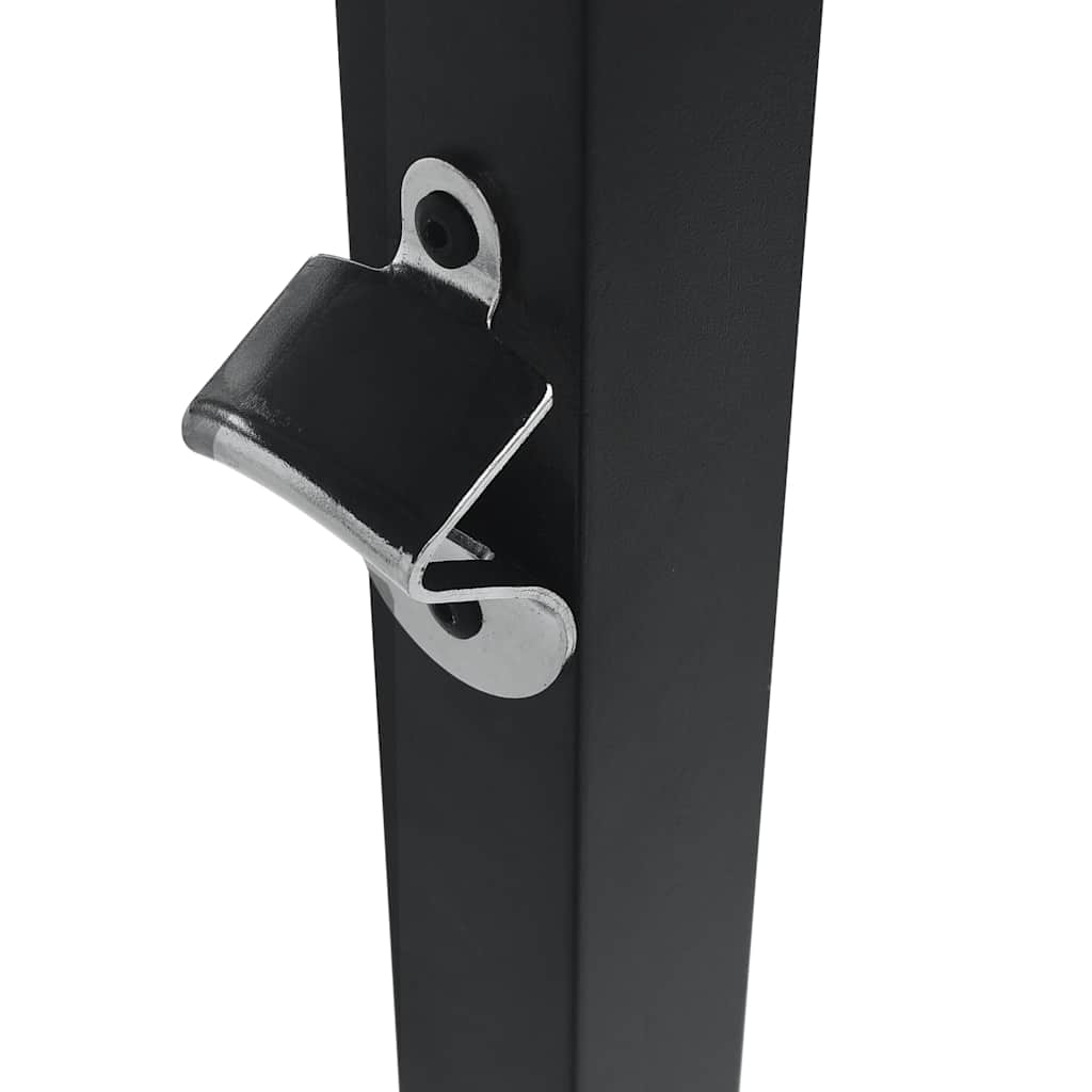 Paviljon za roštilj 240x150x255 cm čelik antracit siva - number 5.