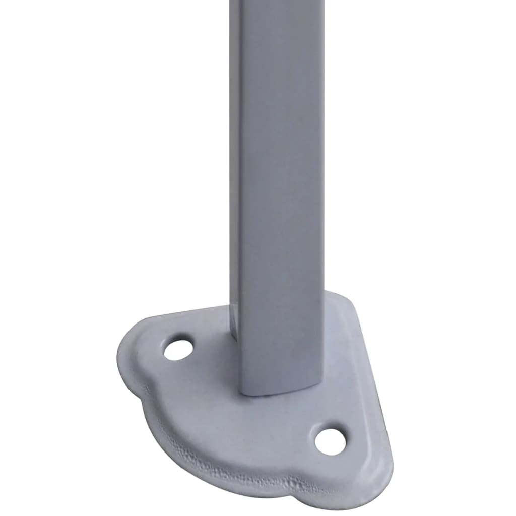 Foldbart festtelt 2x2 m stål - hvid, 1, uden sidevæg - number 5.