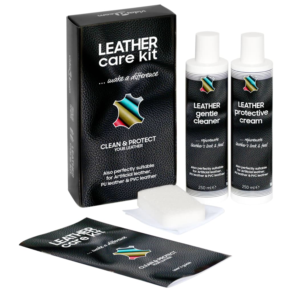 Care set for leather 2x250 ml care kit - number 1.