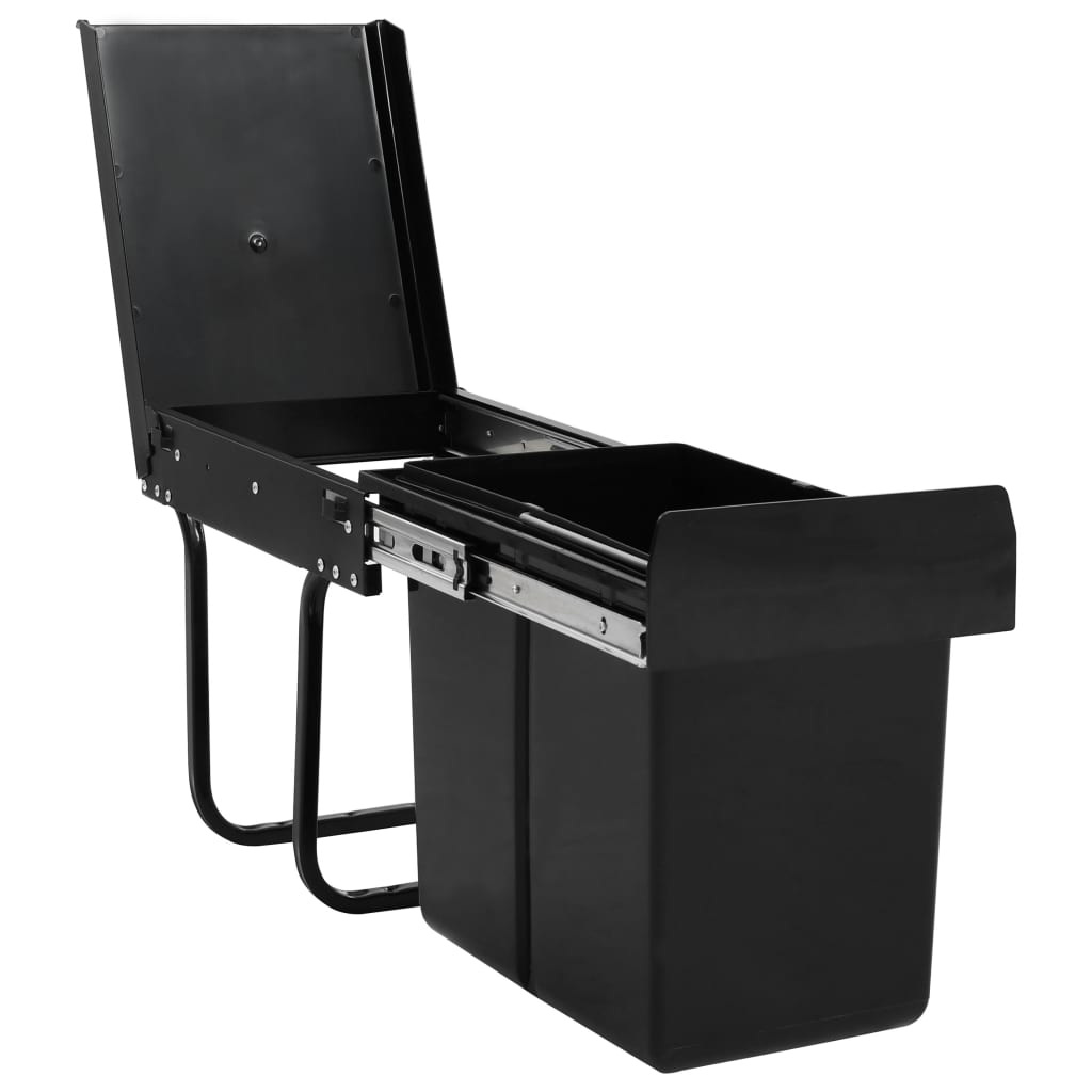 Udtrækkeligt affaldsstativ til skab soft-close 20 l - number 4.