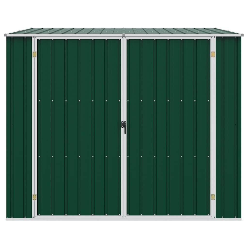 Vrtna kućica 195x198x159 cm pocinčani čelik - zelena, 1 - number 4.