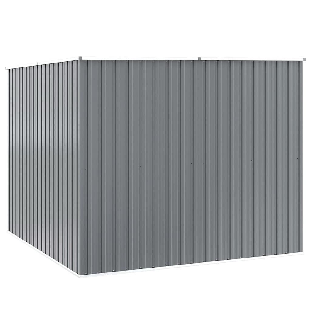Garden shed 195x198x159 cm galvanized steel - grey, 1 - number 7.