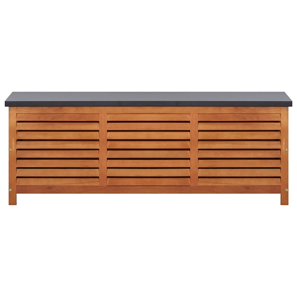 Vrtna kutija za pohranu 150x50x55 cm puno drvo eukaliptusa - number 2.