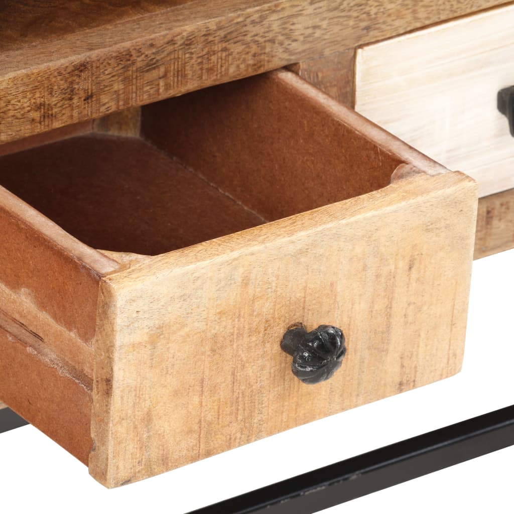 Tv ormarić 120x30x40 cm puno reciklirano drvo - number 5.