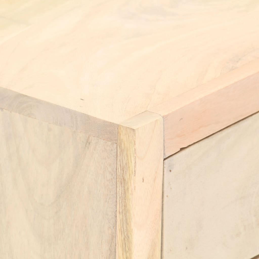 Noćni ormarić 40x30x50 cm puno mango drvo zlatne boje - number 6.