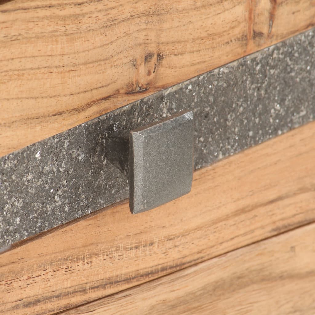 Konzolni stol 90 x 30 x 75 cm puno bagremovo drvo - number 5.