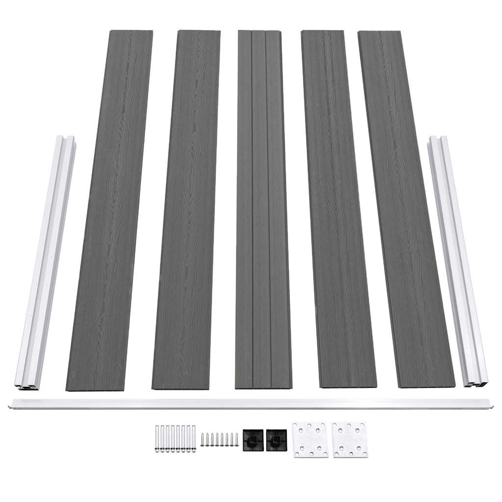 Trädgårdsstaket 180 x 105 cm wst - number 6.