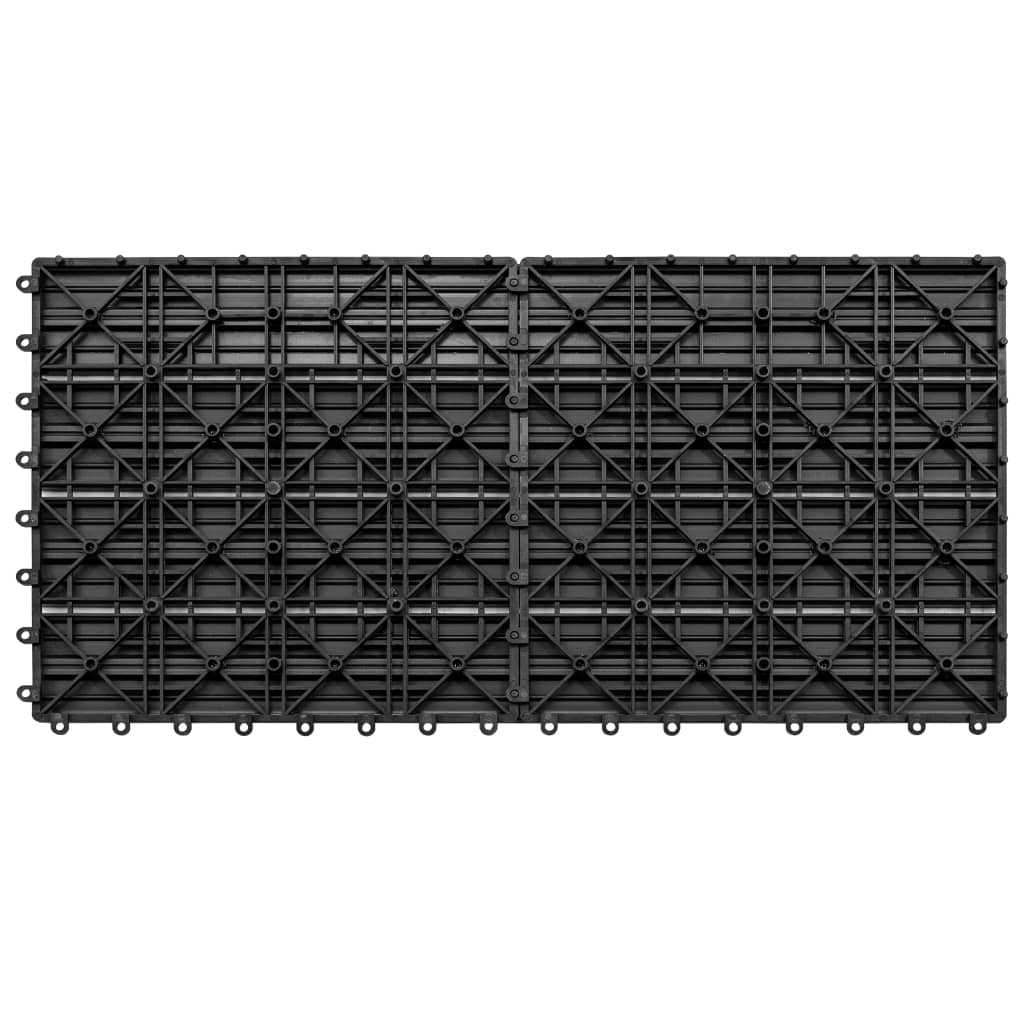 Wpc-fliser 60 x 30 cm stk. 1 m² - grå, 6 - number 5.