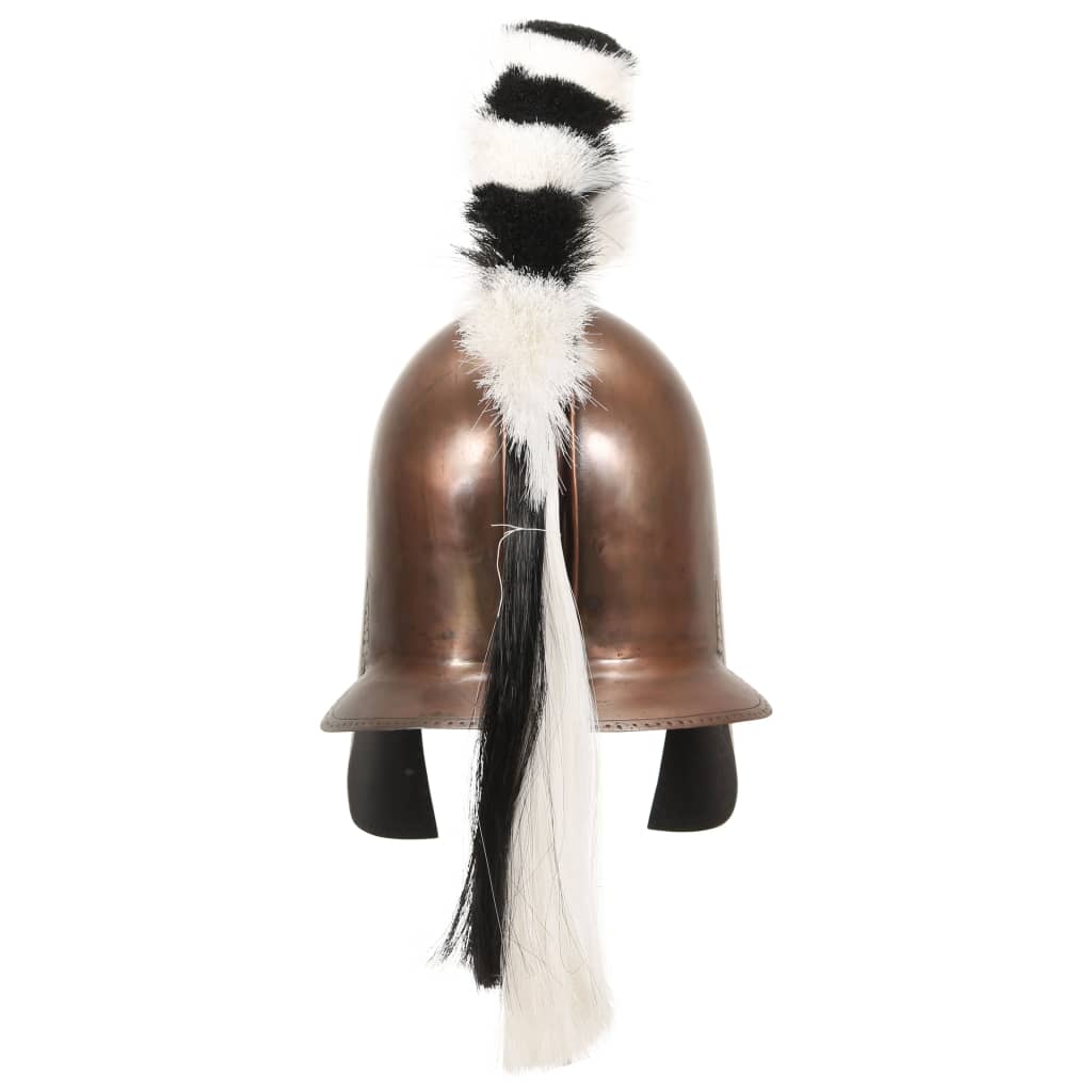 Grčka ratna kaciga za igranje uloga starinski čelik bakrene boje - number 4.