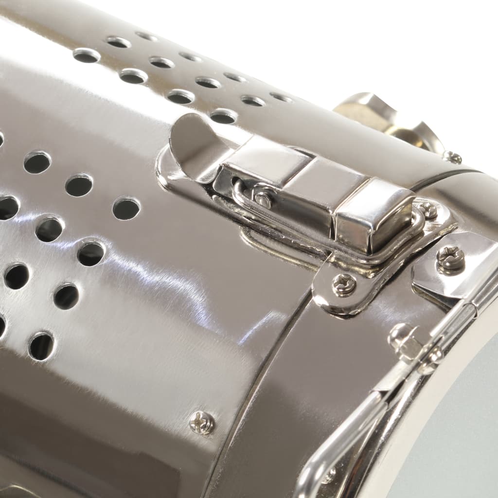 Gulvlampe med trefod 140 cm massivt mangotræ - number 9.